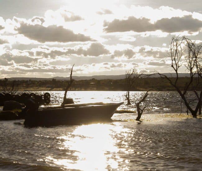 Lake Cristo Roto sunset