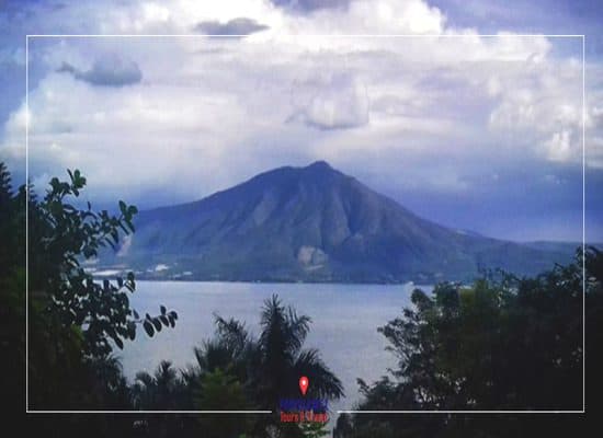 bonita vista del lago y sus alrededores Chapala Jalisco Mexico