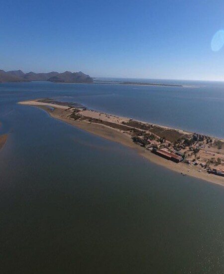 aereal view of topolobampo