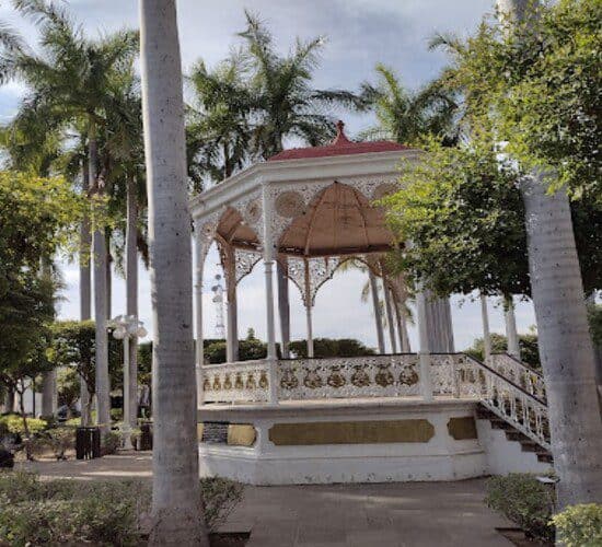 Pergola View from main plaza at El Fuerte Magical Town