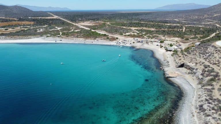 Beautiful panorama in Bahía de los Sueños