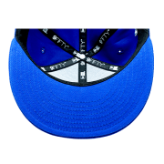 Undervisor detail of custom El Rey del Pargo cap.