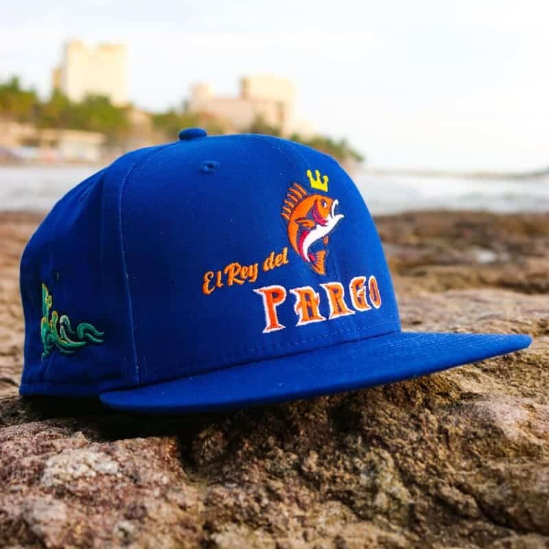 El Rey del Pargo-Details that crown it fishing cap