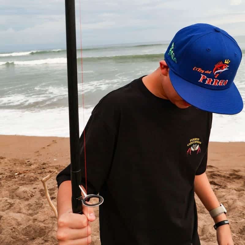 Crown up with El Rey del Pargo fishing cap- fishing wear